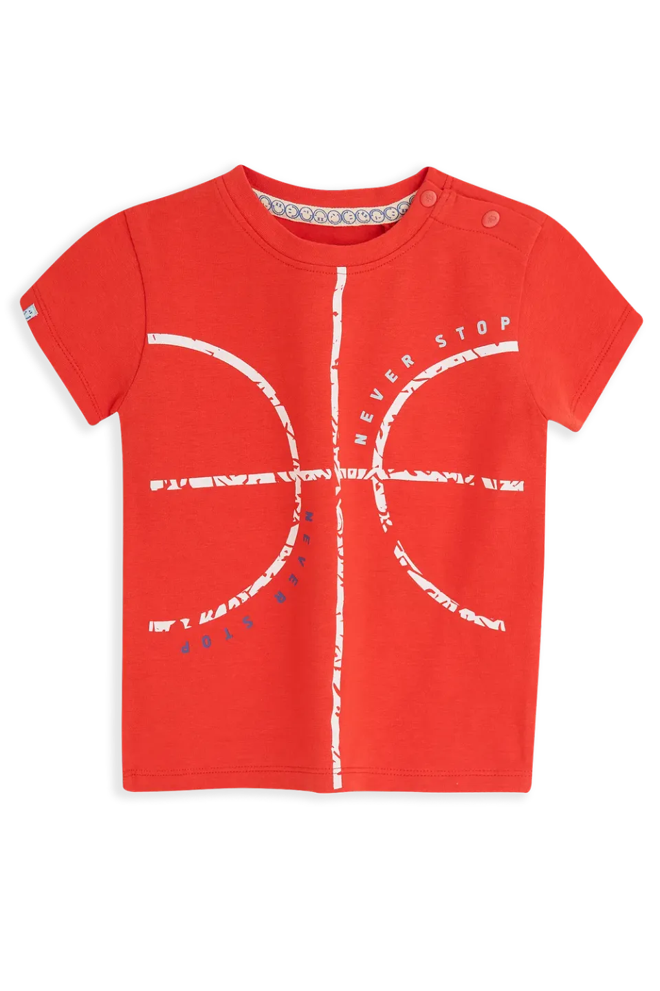 4PRESIDENT Ozzy Red T-shirt jongens rood katoen