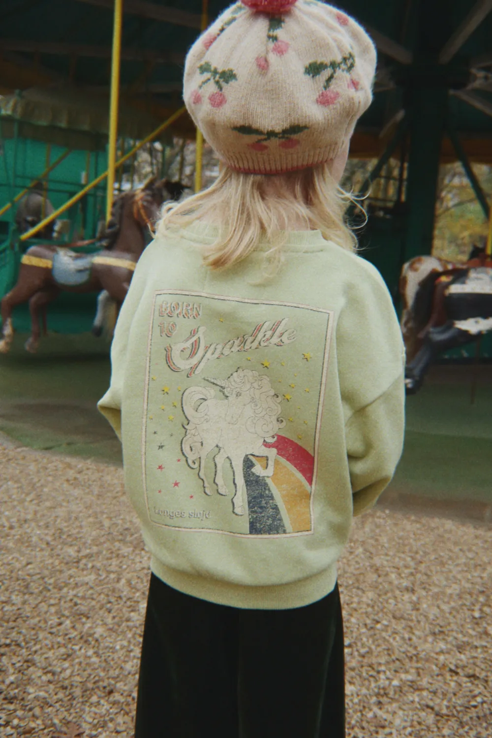 Konges Sløjd Lou Sweater Biokatoen winter pear