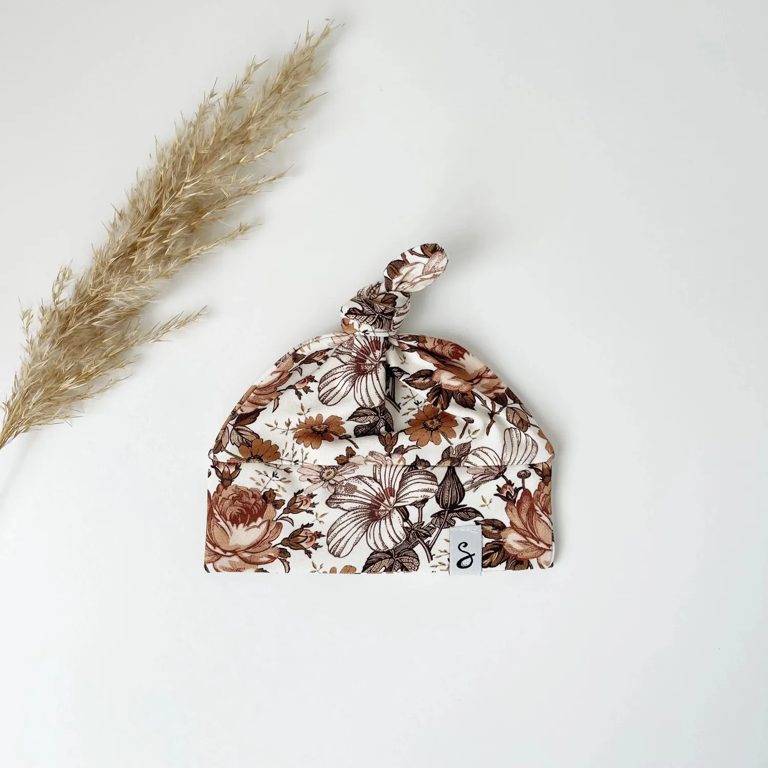 Soda Fashion Overslag Bloemen Cacao romper