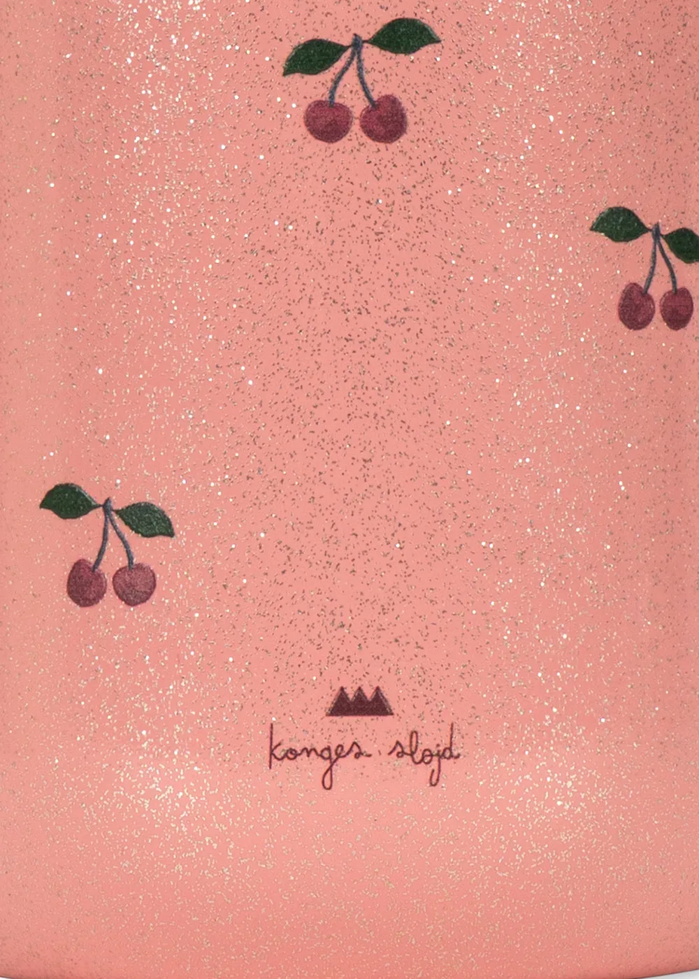 Konges Sløjd Glitter Thermo voedselpot cherry glitter