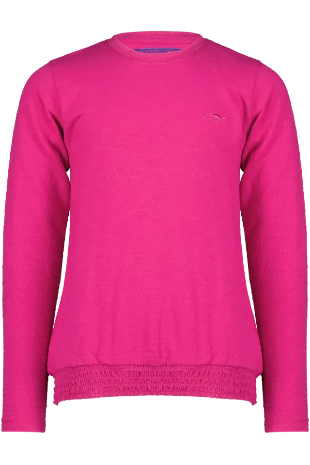 4President Mayra Fucshia Red shirt lange mouw 92