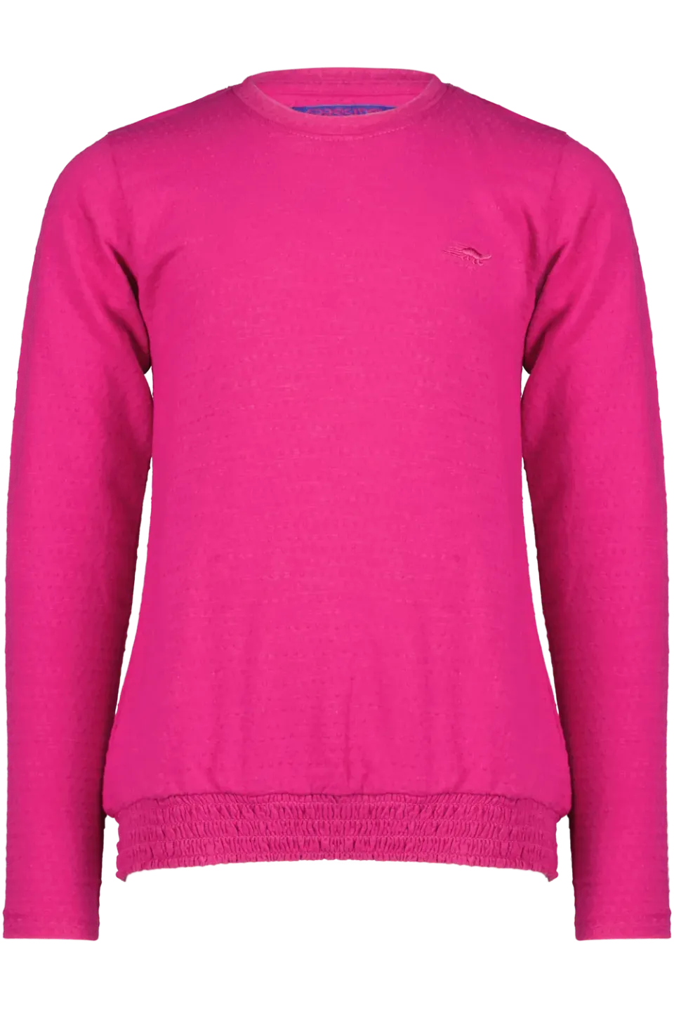 4President Mayra Fucshia Red shirt lange mouw 92