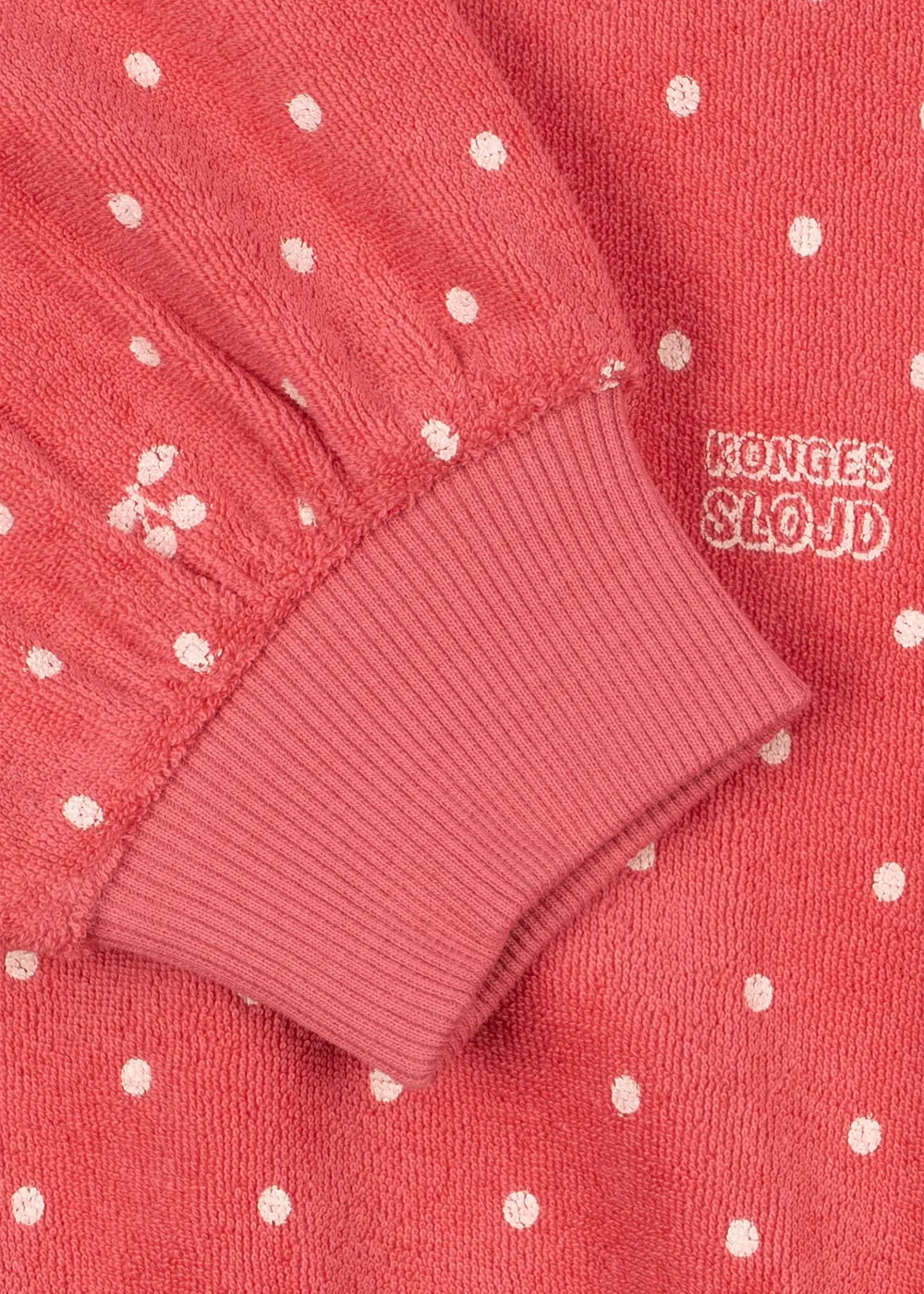 Konges Sløjd Itty sweatshirt cherry berry dot biokatoen