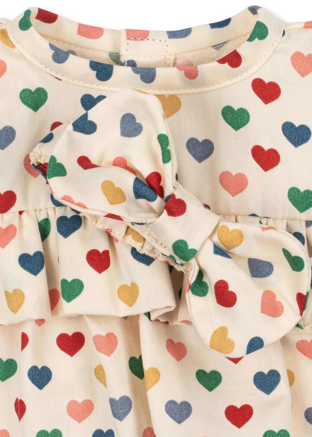 Konges Sløjd poppenkledingset coeur coloré jurkset