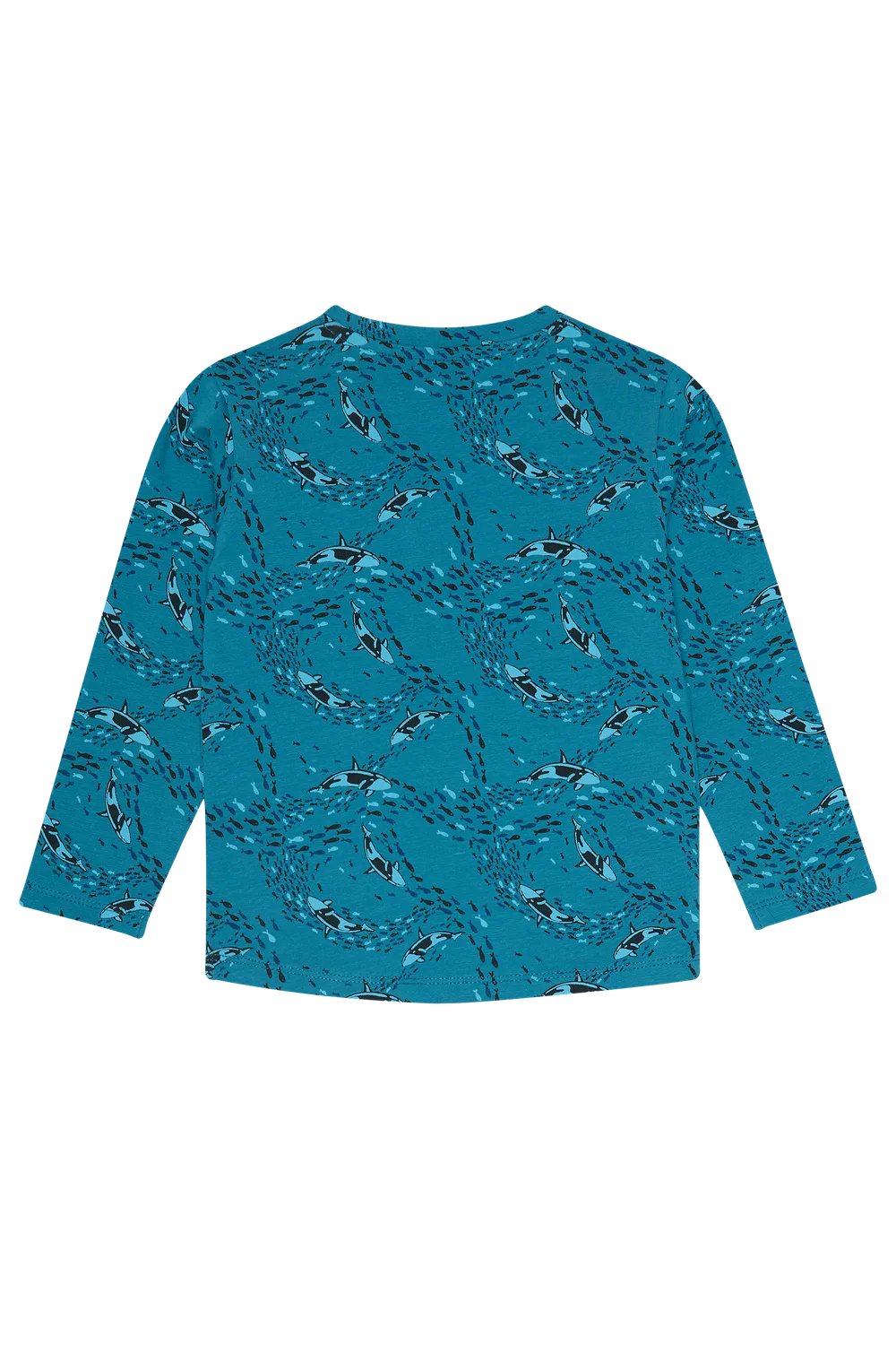 4PRESIDENT Bram Blue longsleeve jongens explore-print