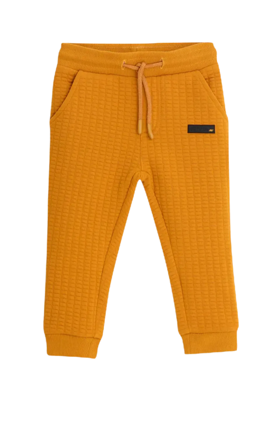 4President Ben Sand joggingbroek beige wafelstof
