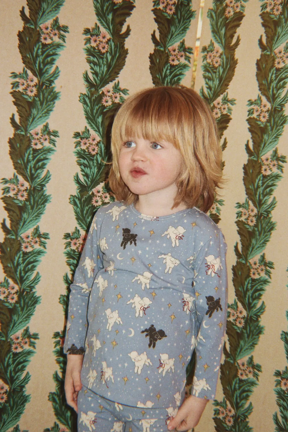 Konges Sløjd Basic blouse broekset sheepy biokatoen