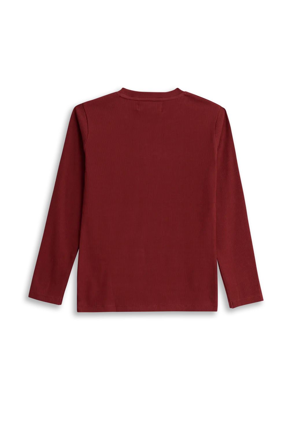 4PRESIDENT Imke longsleeve Sun-dried Tomato effen