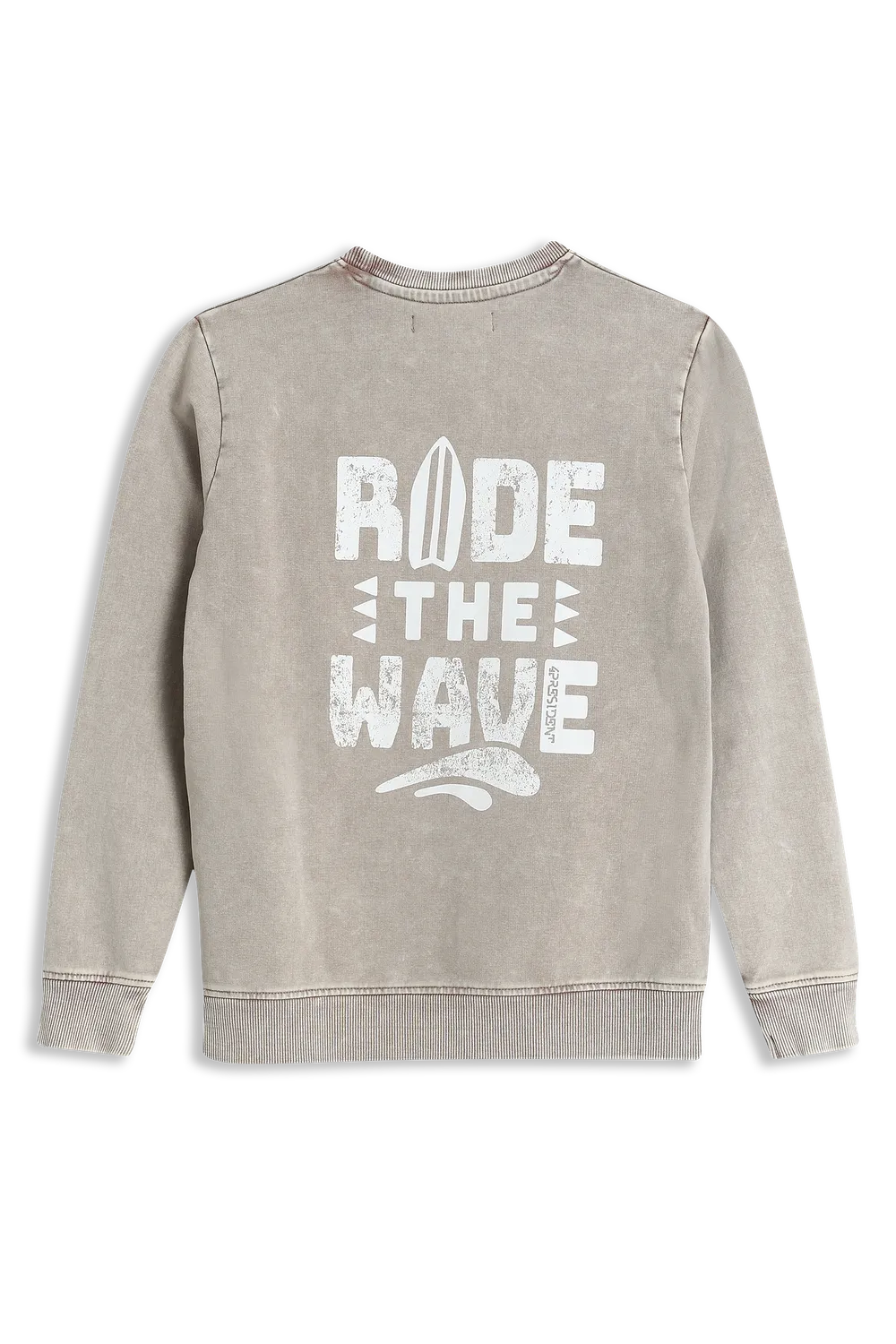 4President Olyn sweater sand katoen unisex