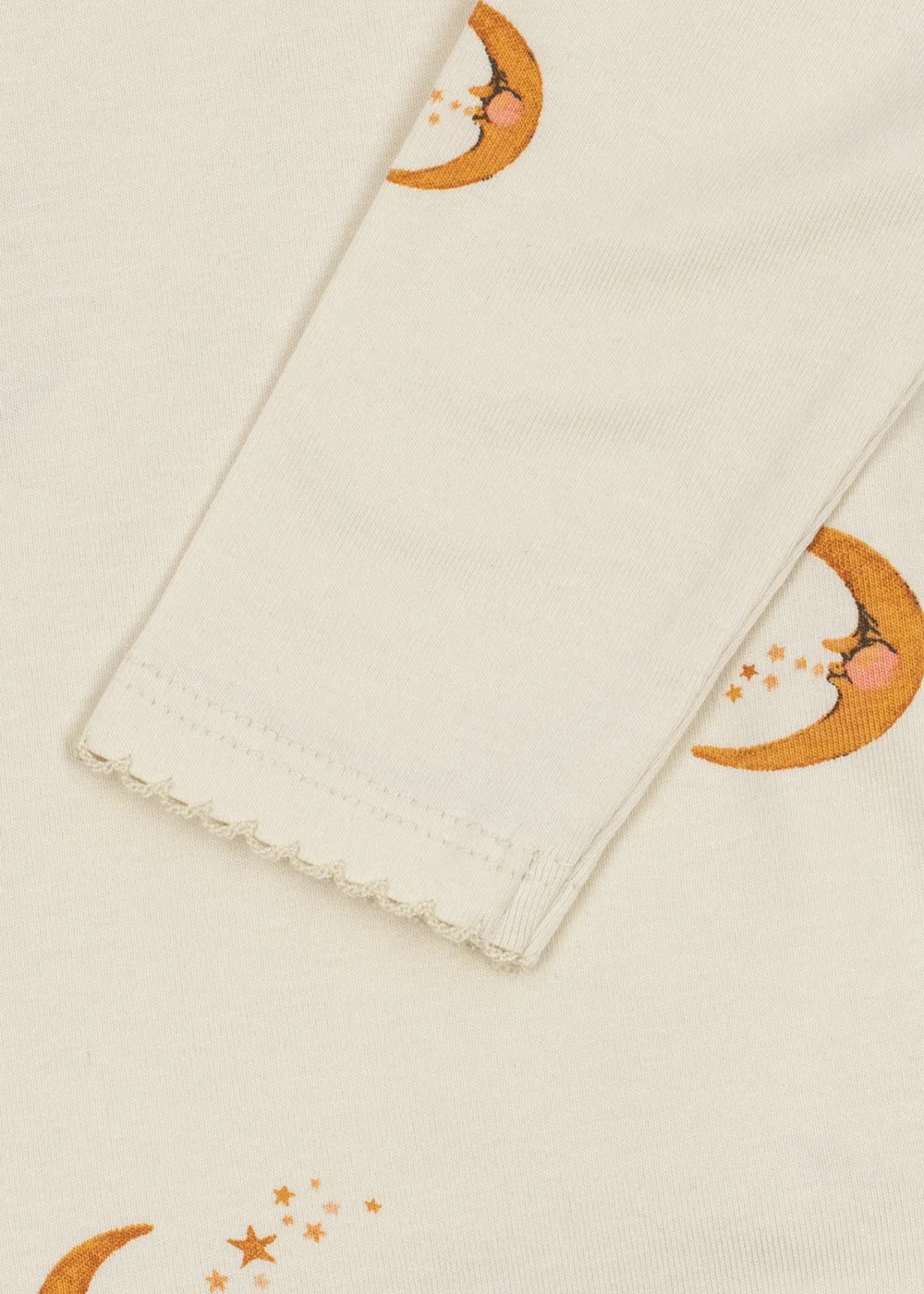Konges Sløjd Basic newborn romper moon biokatoen