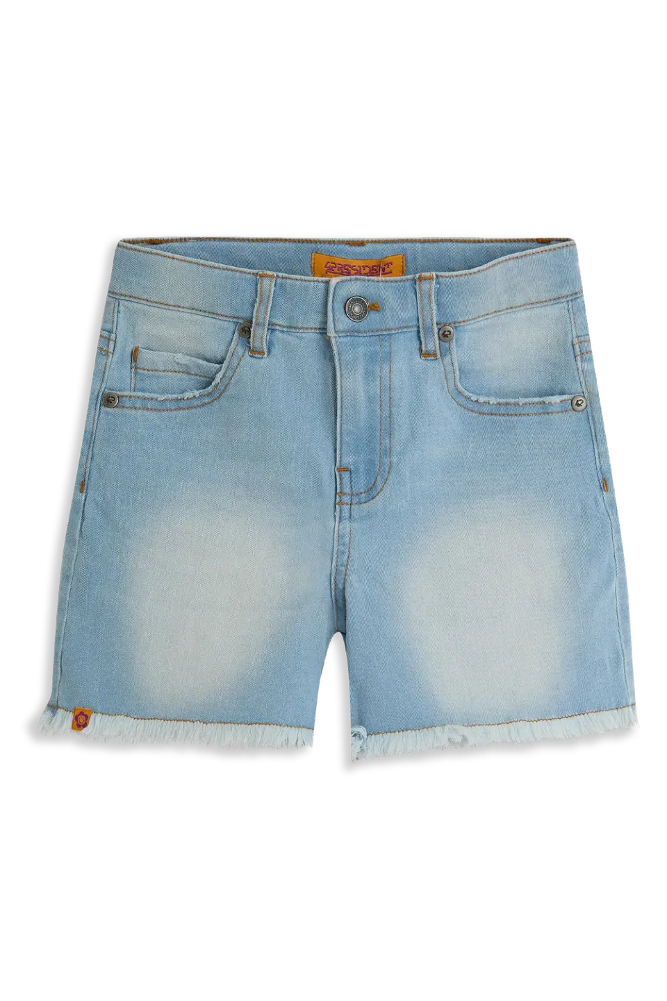 4PRESIDENT Nata Light Blue short denim blauw