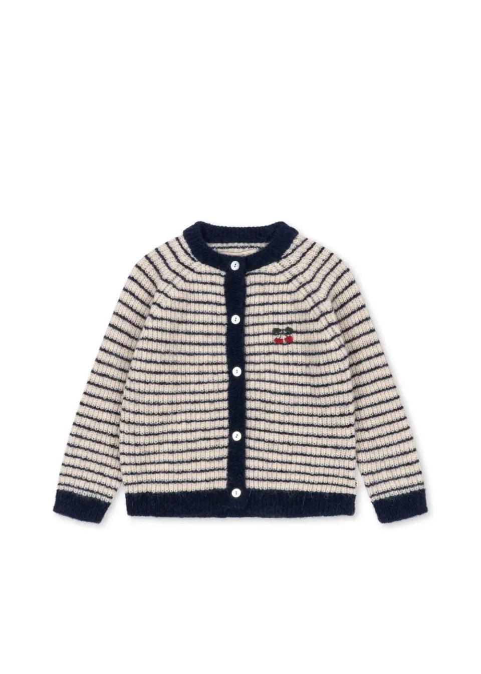 Konges Sløjd Barli Vest Navy Stripe alpacamix