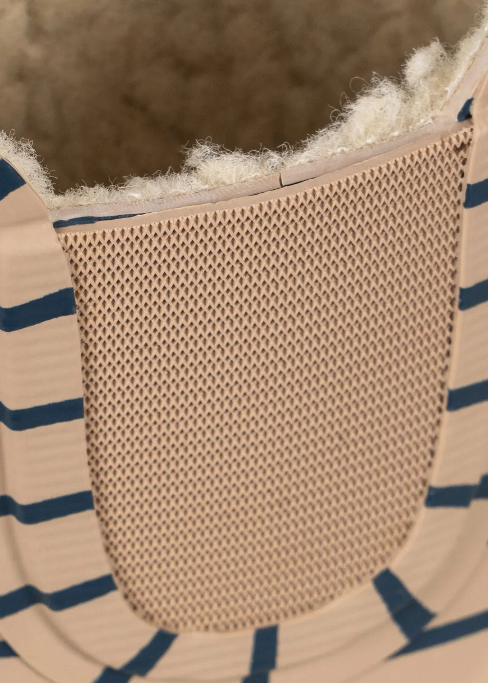 Konges Sløjd Roi regenlaarzen stripe la mer fleece