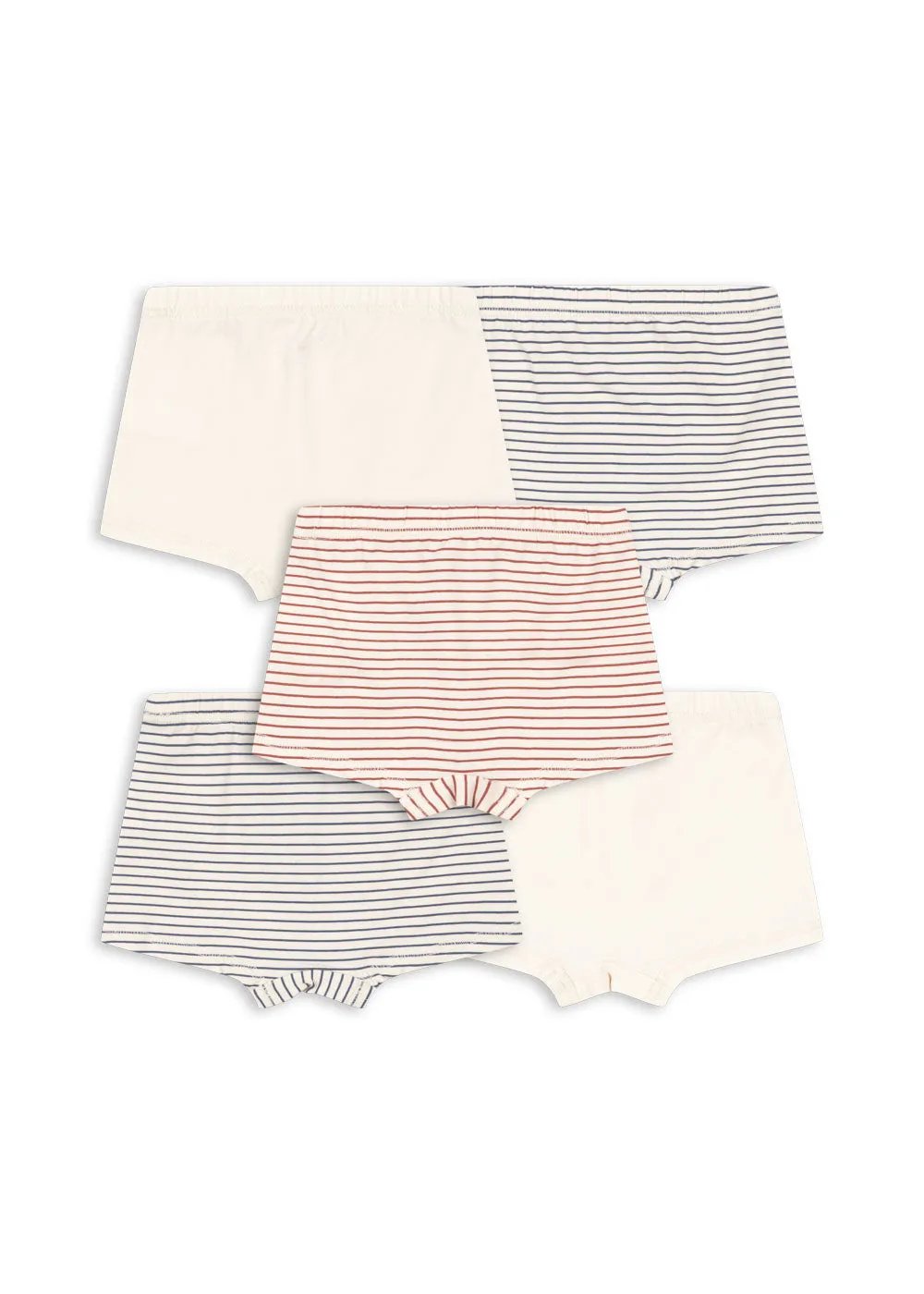 Konges Sløjd Basic boxershorts jongens 5-pack biokatoen