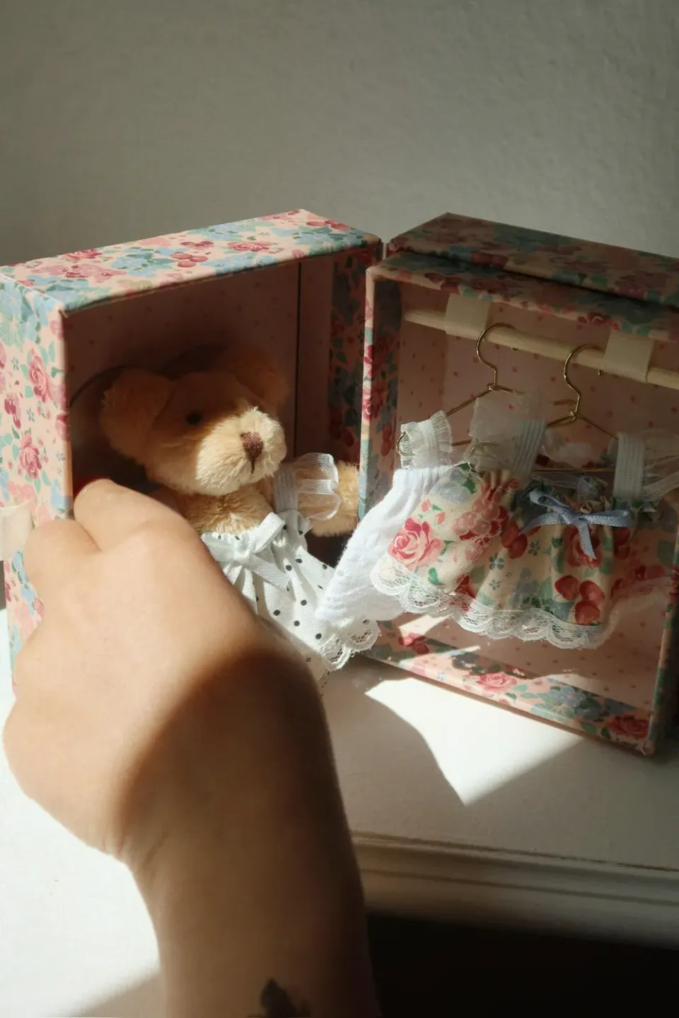 Konges Sløjd Tiny Teddy Verkleedset Multi met kleerkast