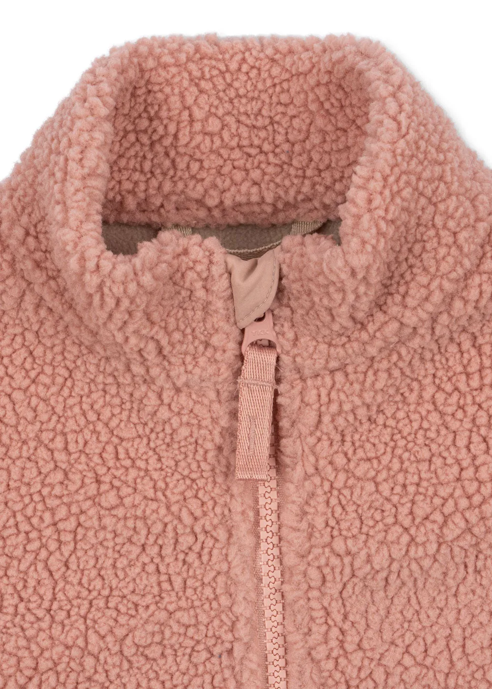 Konges Sløjd Jody teddyjas mellow rose teddyfleece