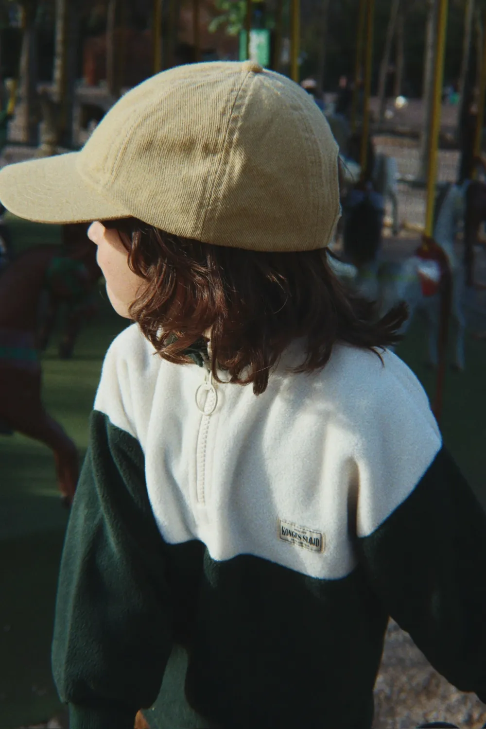Konges Sløjd Tavi Half Zip Scarab Fleece