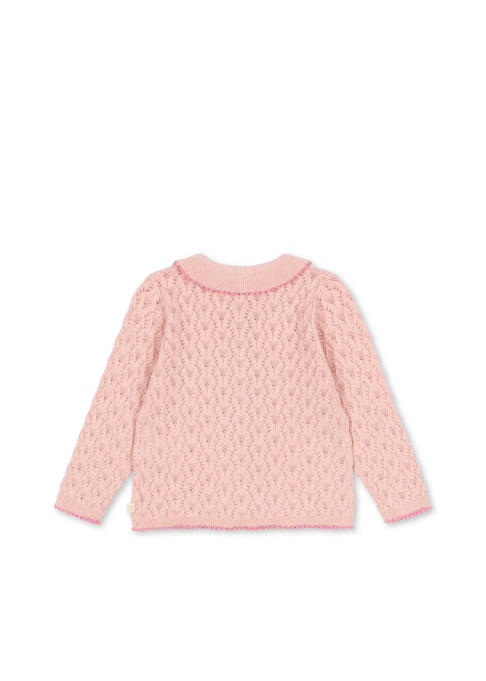 Konges Sløjd Rosier Light Rose vestje kasjmier