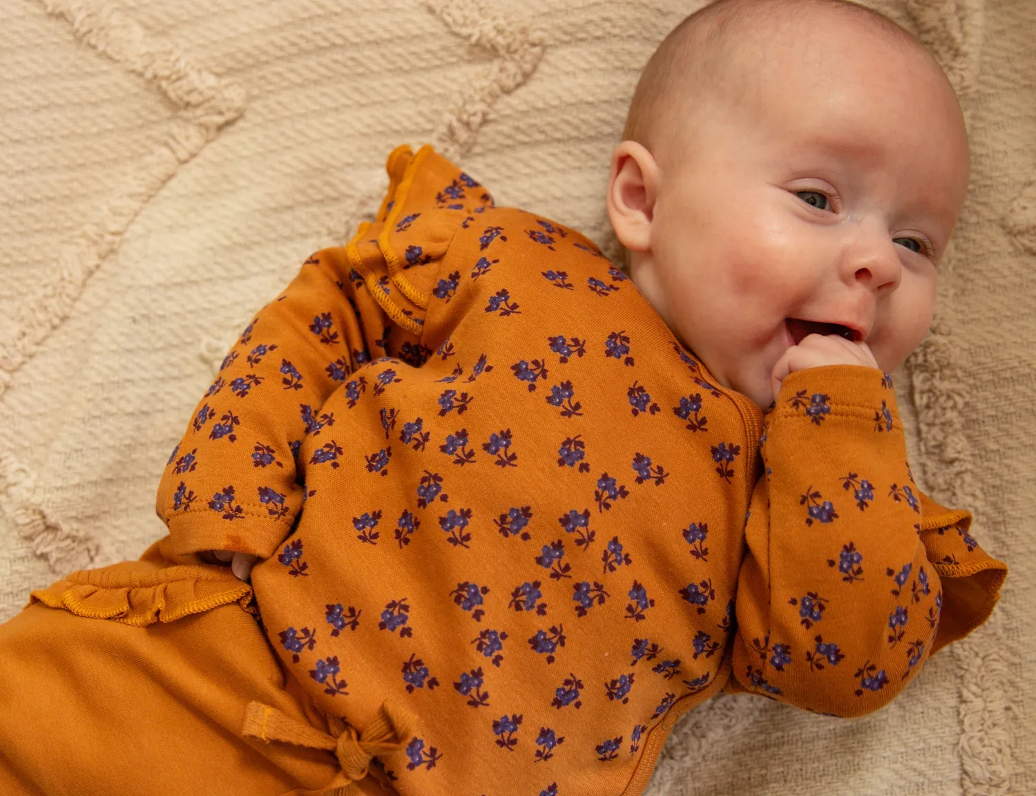 4PRESIDENT Jorja jurkje baby bloemenprint katoen