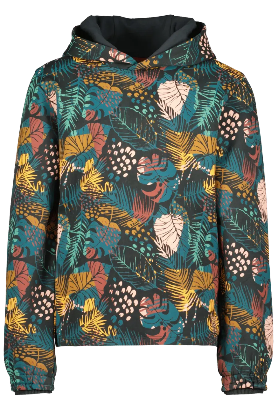 4PRESIDENT Irene meisjessweater jungleprint met capuchon