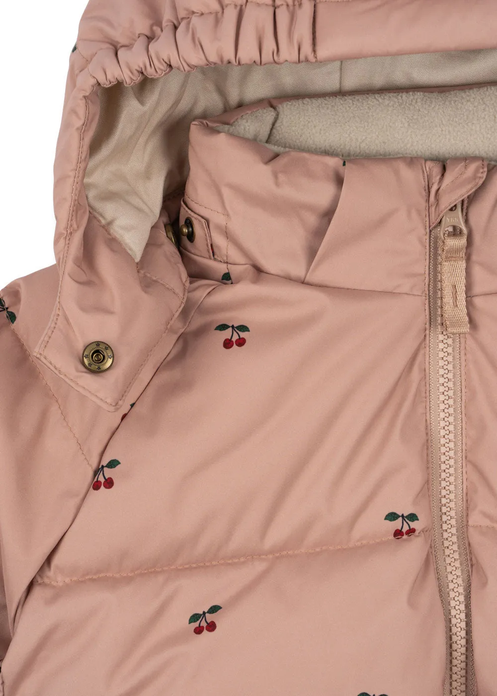 Konges Sløjd Nuka Jacket winterjas cherry blush waterdicht