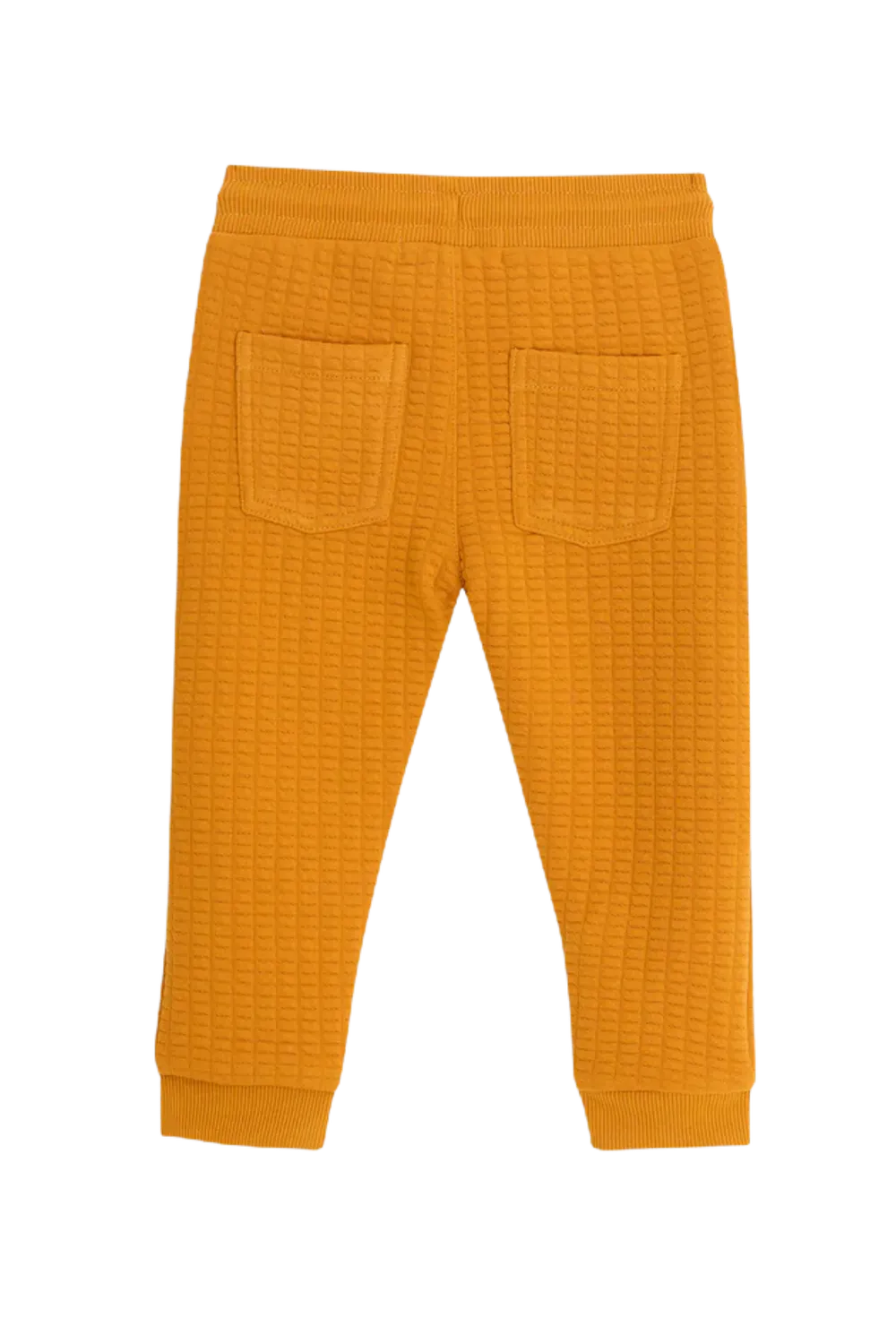 4President Ben Sand joggingbroek beige wafelstof