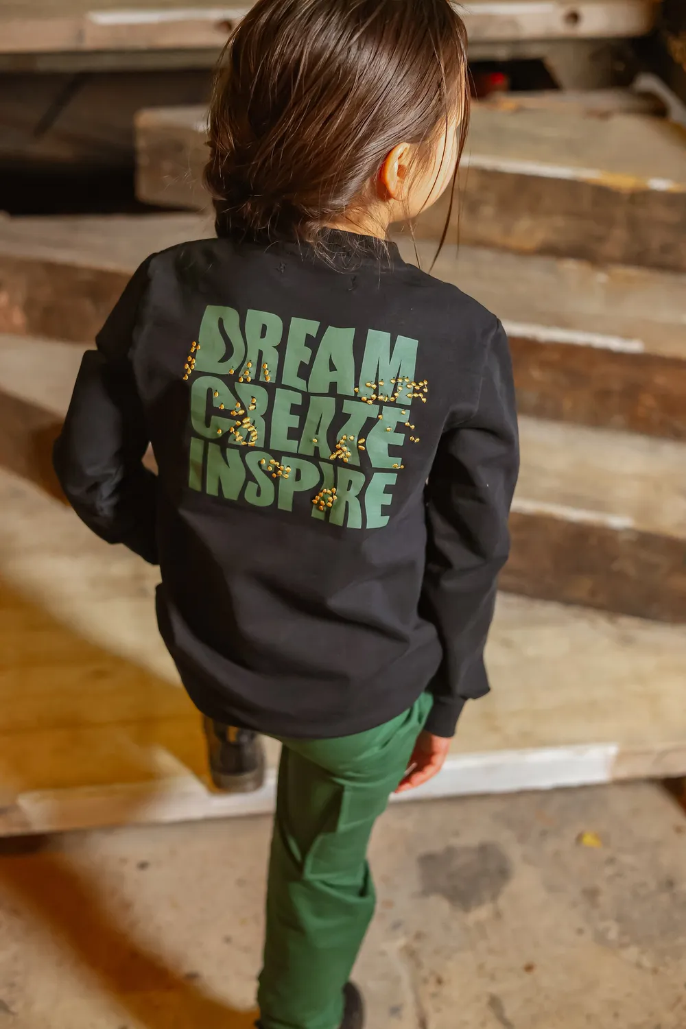 4PRESIDENT Aniek sweater black katoen