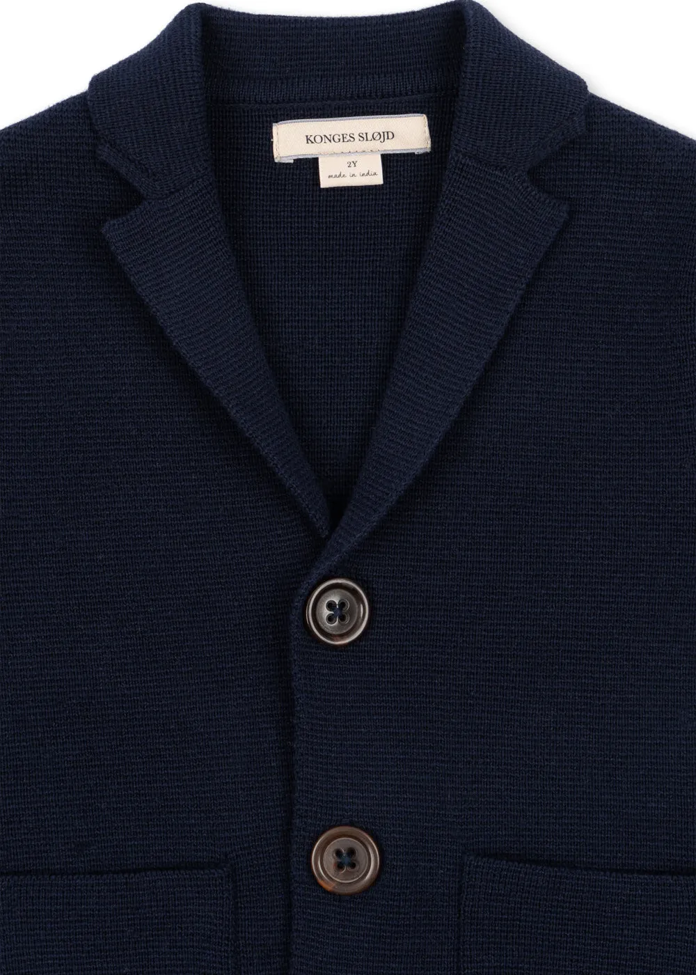 Konges Sløjd Gabriel Vest Dark Navy Katoen
