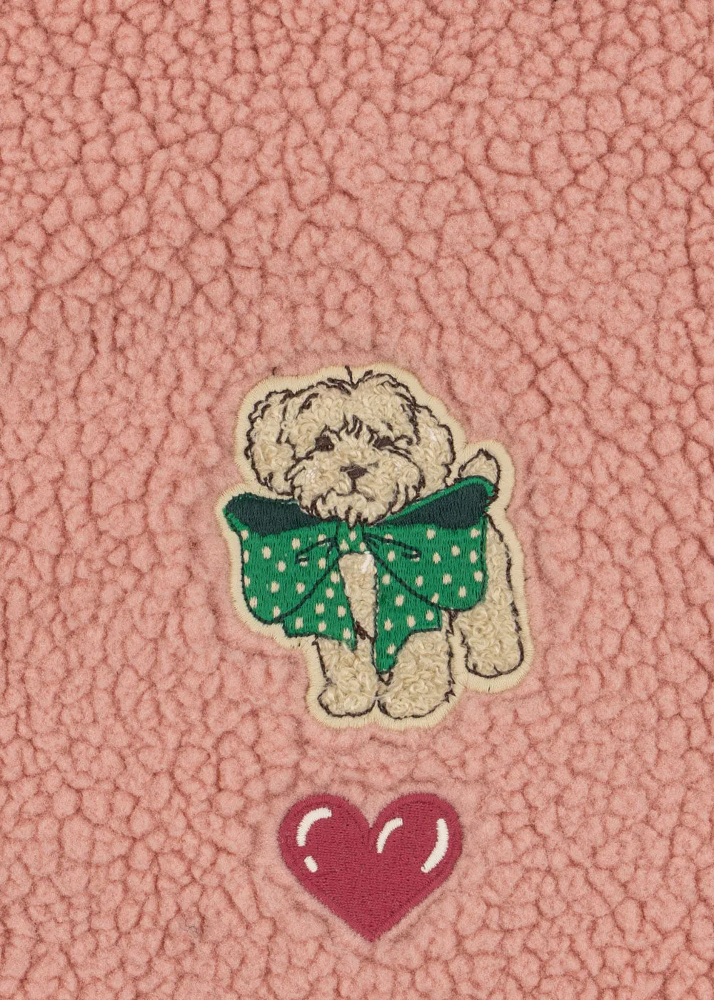 Konges Sløjd Jody teddyjas mellow rose teddyfleece
