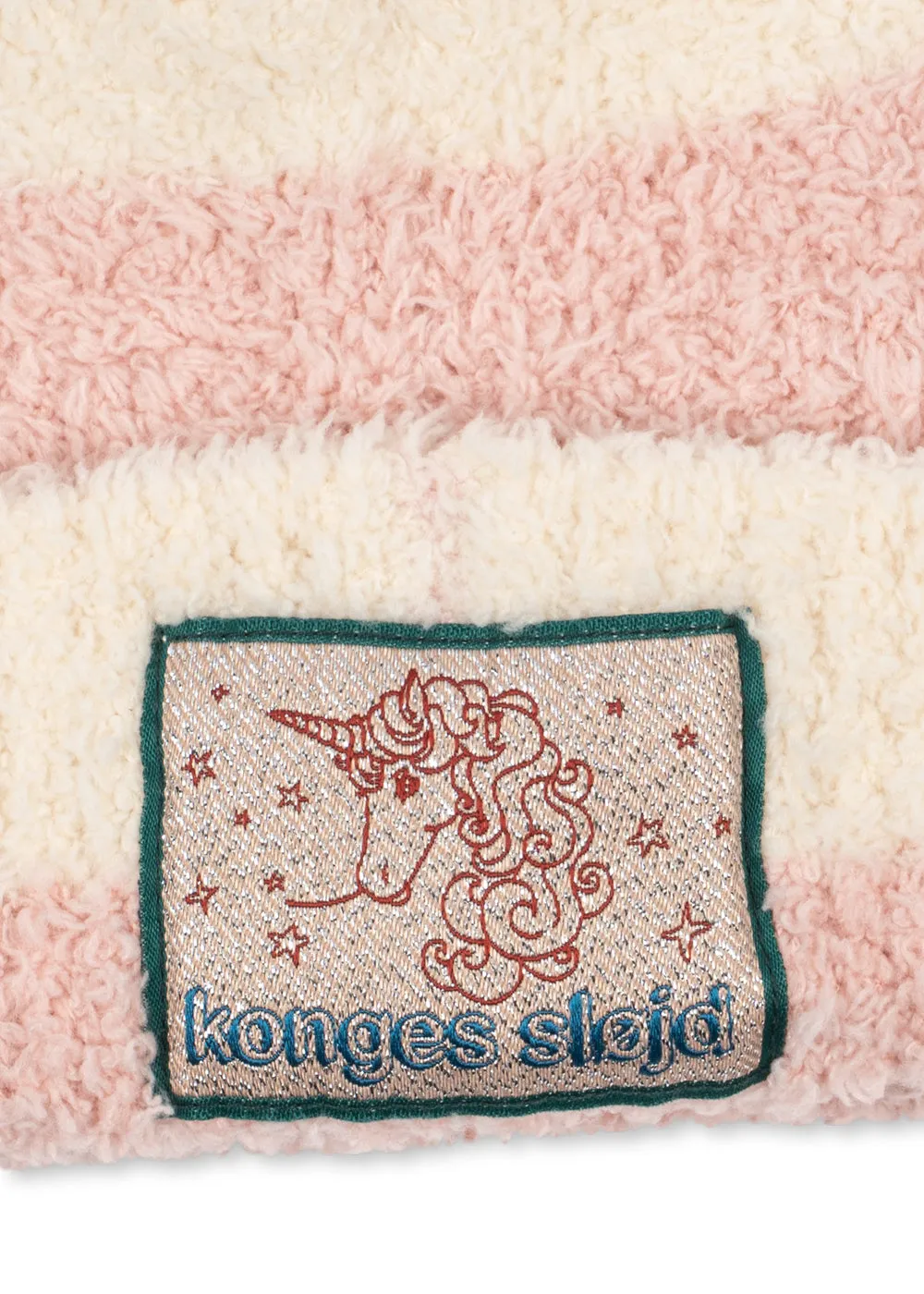 Konges Sløjd Softy Muts Rosy Stripe Pluche