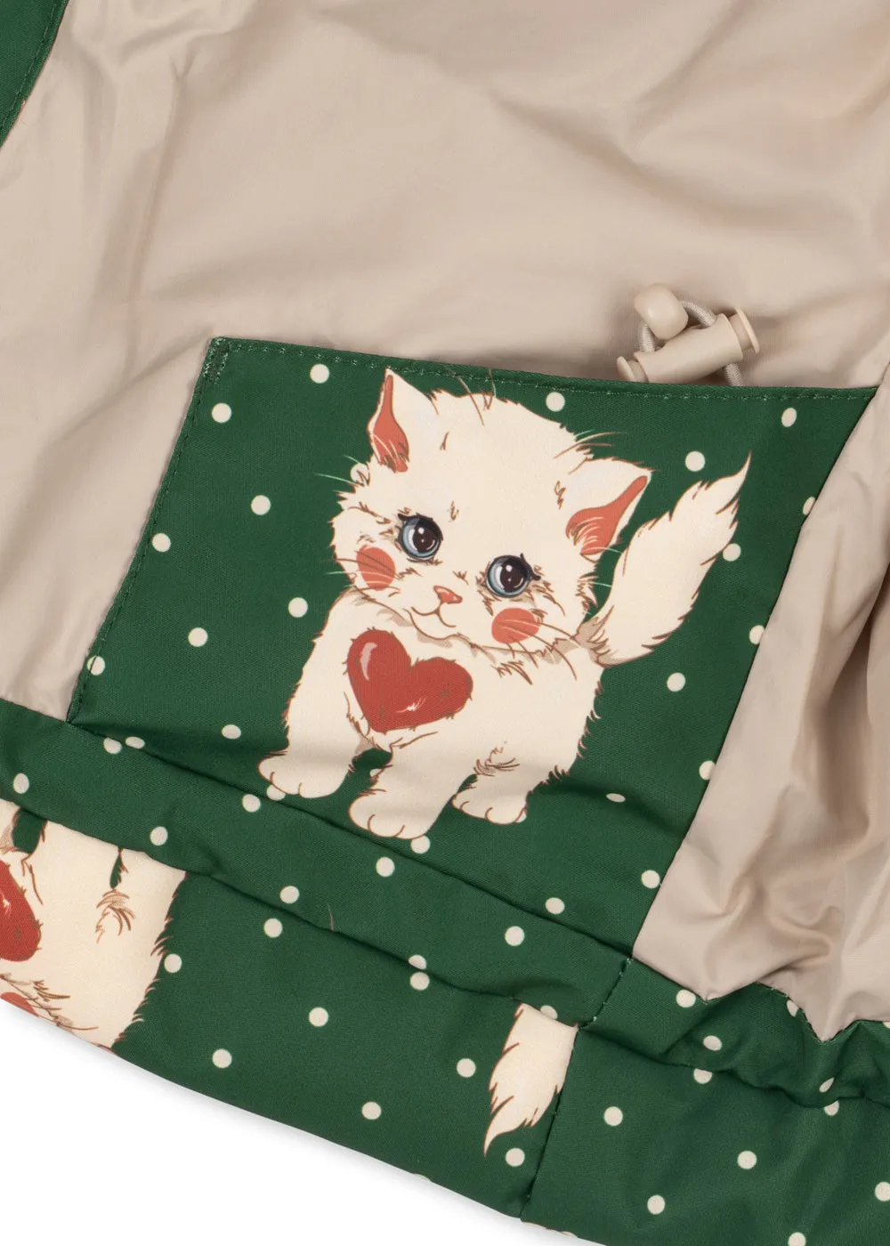 Konges Sløjd Magnum Donsjas winterjas dot miao verde dons