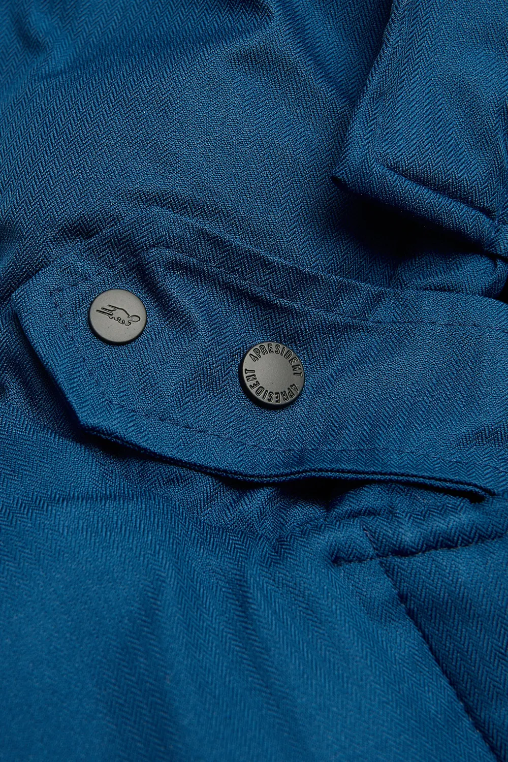 4President Perry Blue winterjas jongens polyester