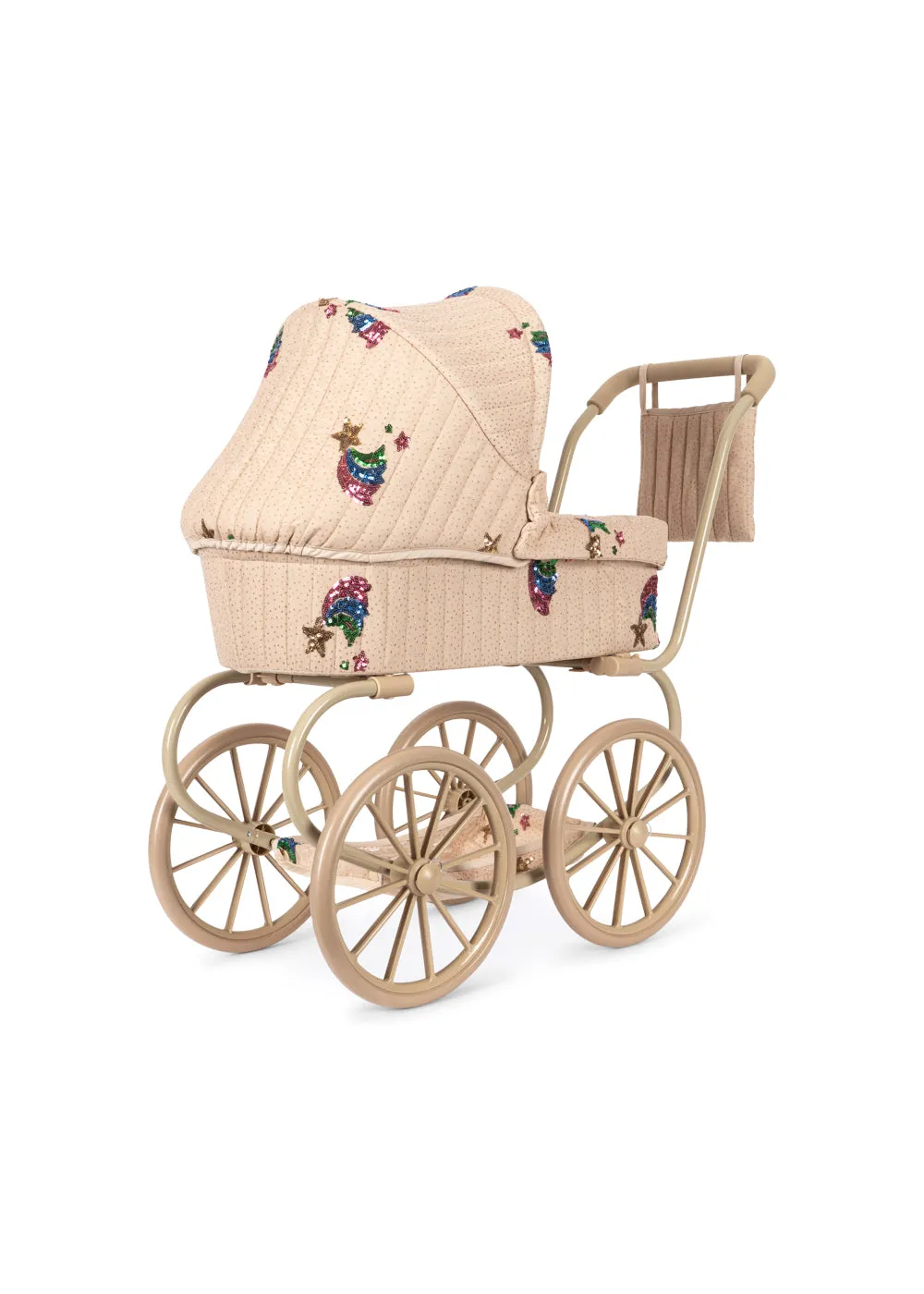 Konges Sløjd Minnie poppenwagen rainbow star opvouwbaar