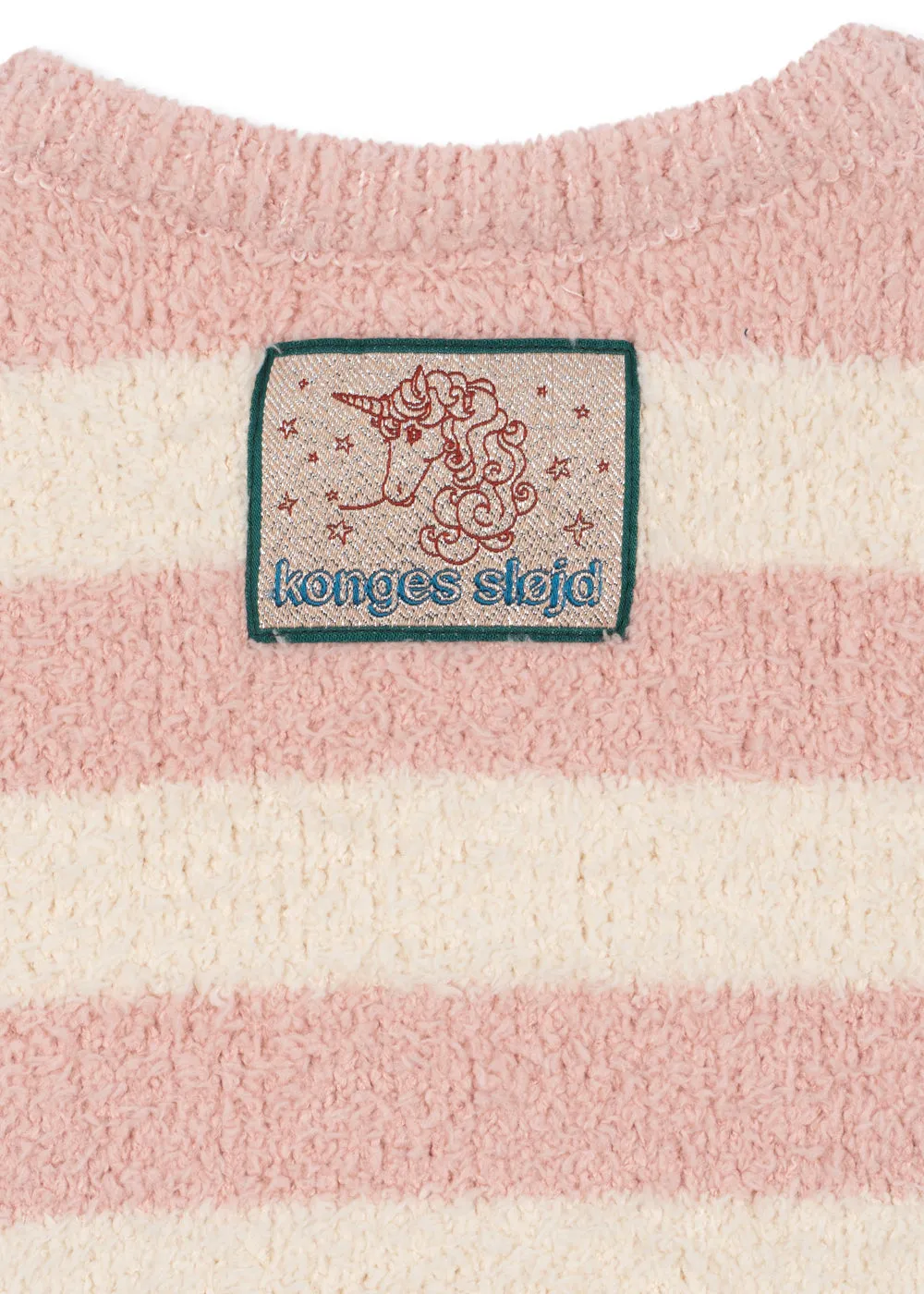 Konges Sløjd Softy trui rosy stripe gestreept