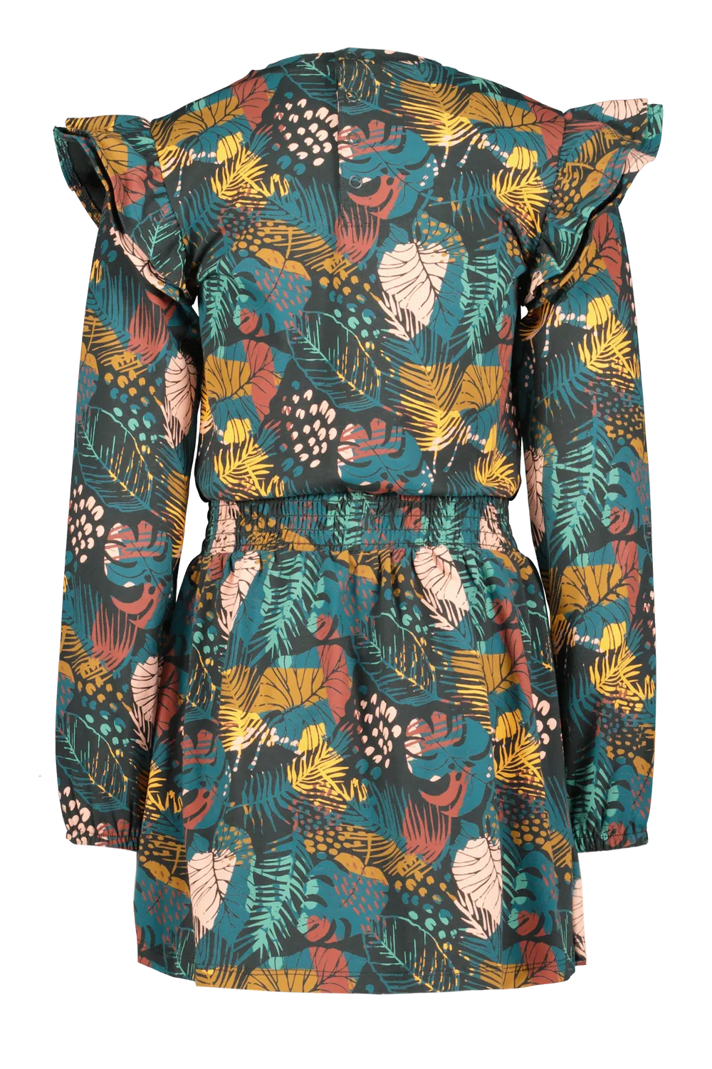 4President Iris Jurk meisjes jungle print katoen ruches
