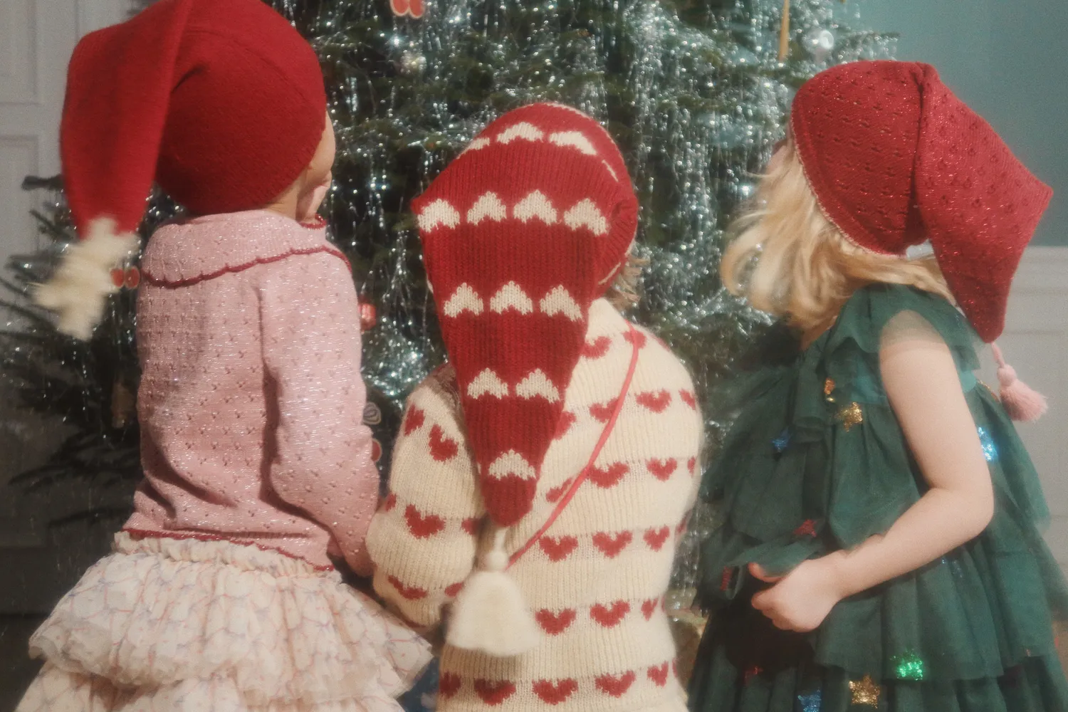 Konges Sløjd Laula kerstmuts heart wol