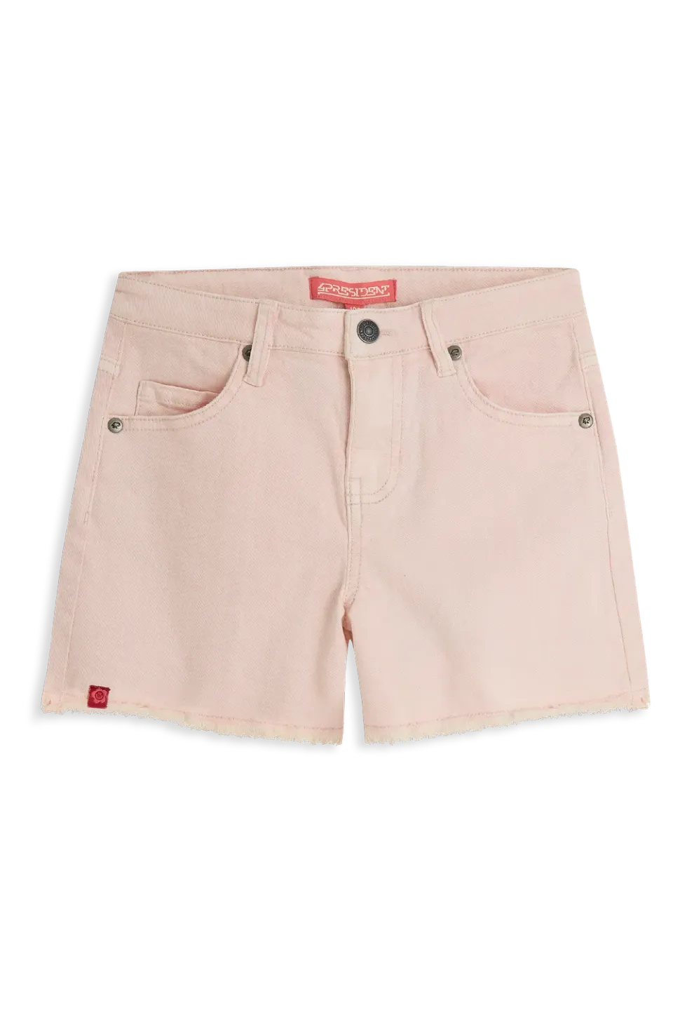 4PRESIDENT Nata Pink denim short roze katoen