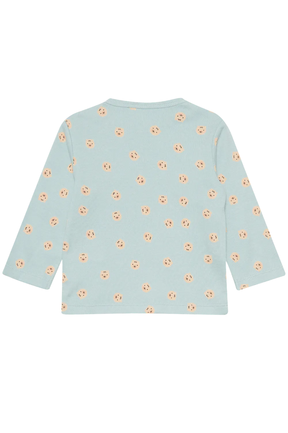 4President Zeth Light Blue baby longsleeve katoen