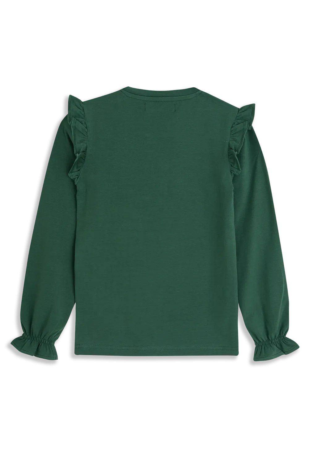 4PRESIDENT Anoek Green longsleeve meisjes katoen