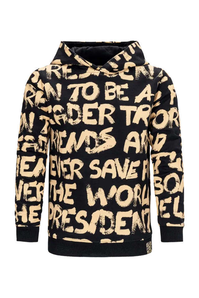 4President Arjen Black hoodie quoteprint
