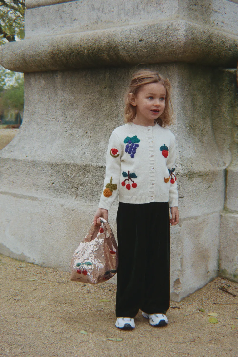 Konges Sløjd Starla shopper blush pailletten tas