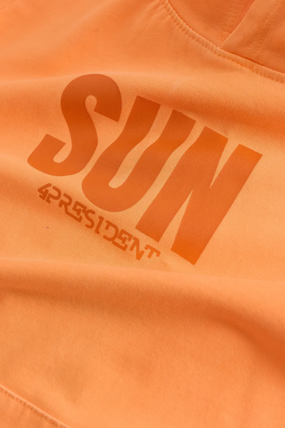 4President Ruben hoodie donkeroranje jongens surf
