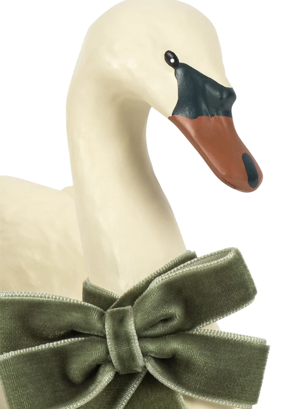 Konges Sløjd Zwaan Spaarpot swan handgeschilderd