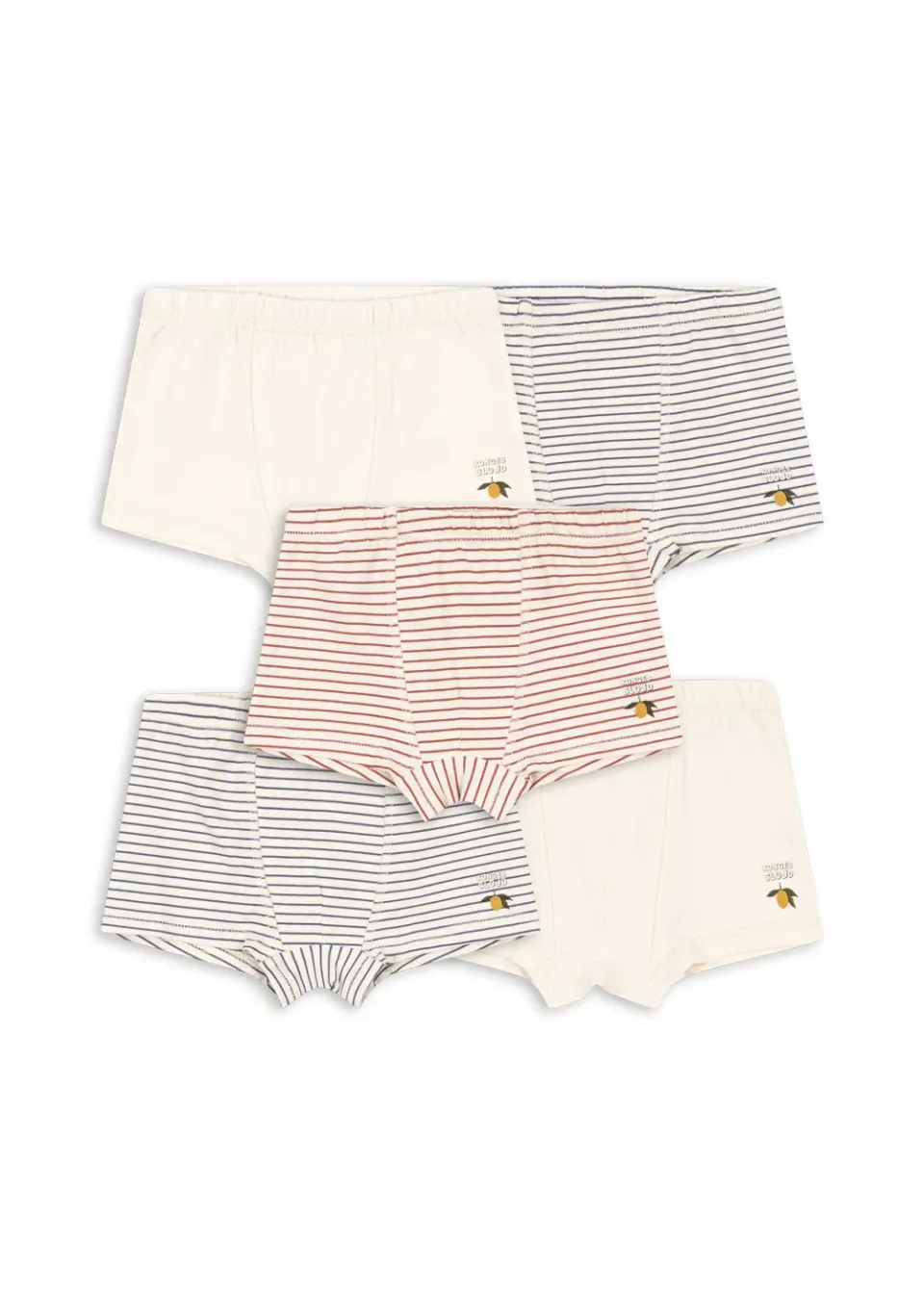 Konges Sløjd Basic boxershorts jongens 5-pack biokatoen