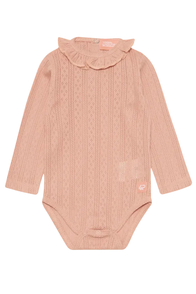 4President Zofia Pink romper katoen baby