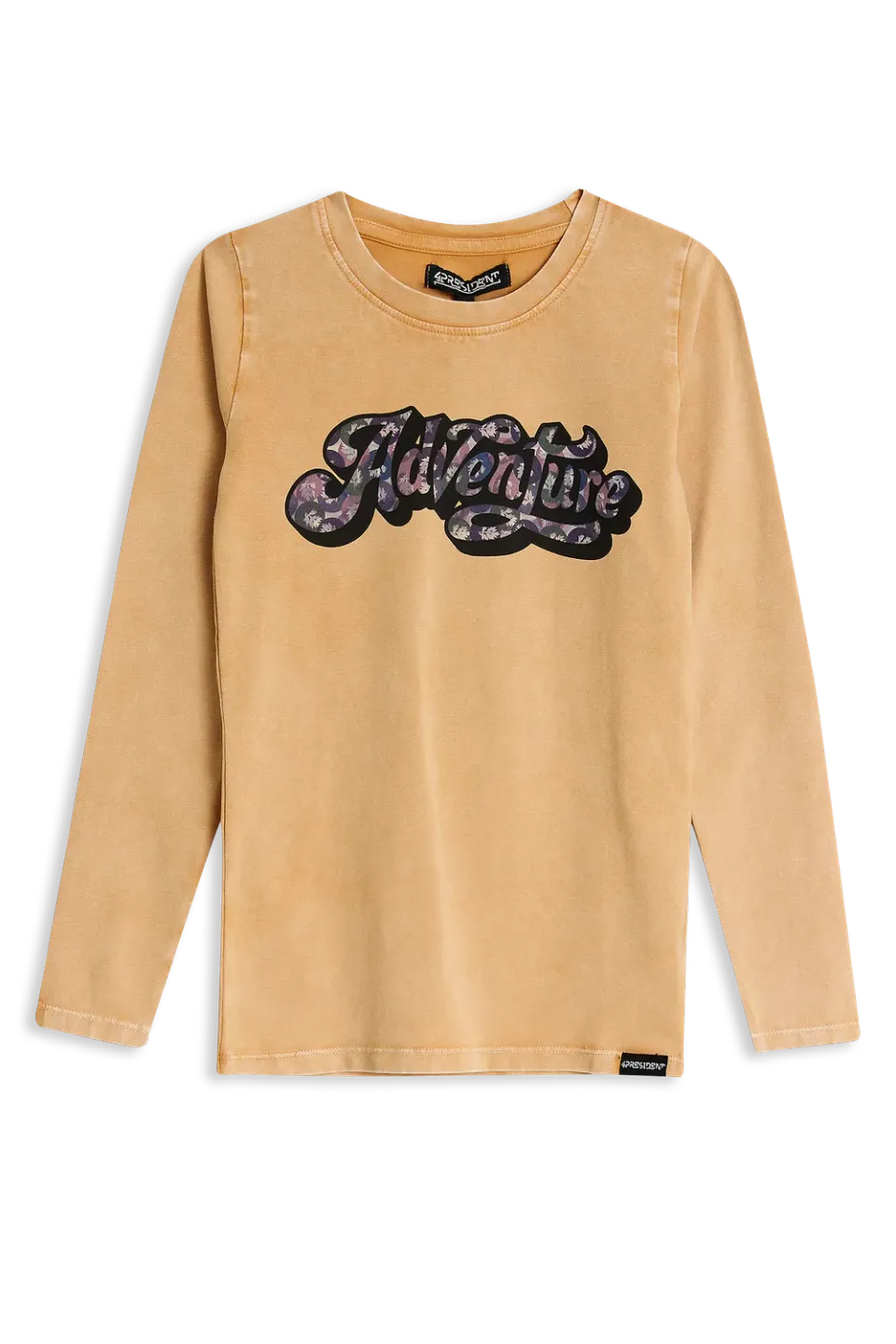 4President Nola longsleeve geel meisjes katoen