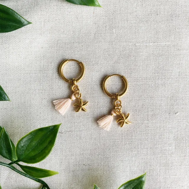 Soda Fashion Ibiza Zeester ketting goudkleurig
