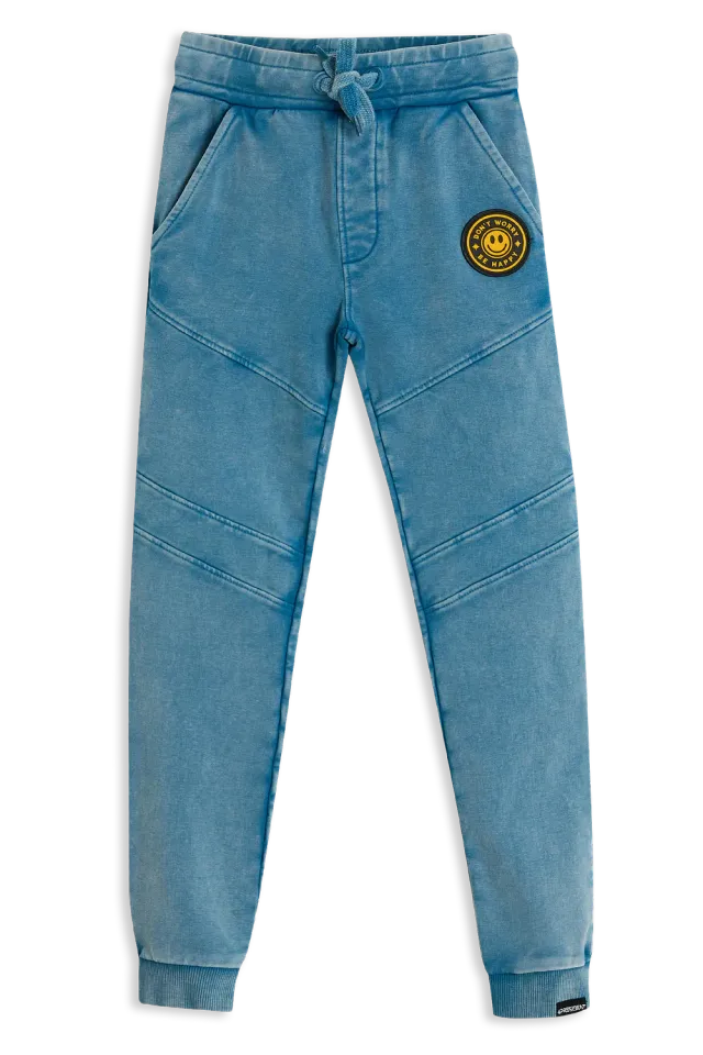 4PRESIDENT Nancy broek Blue acidwash