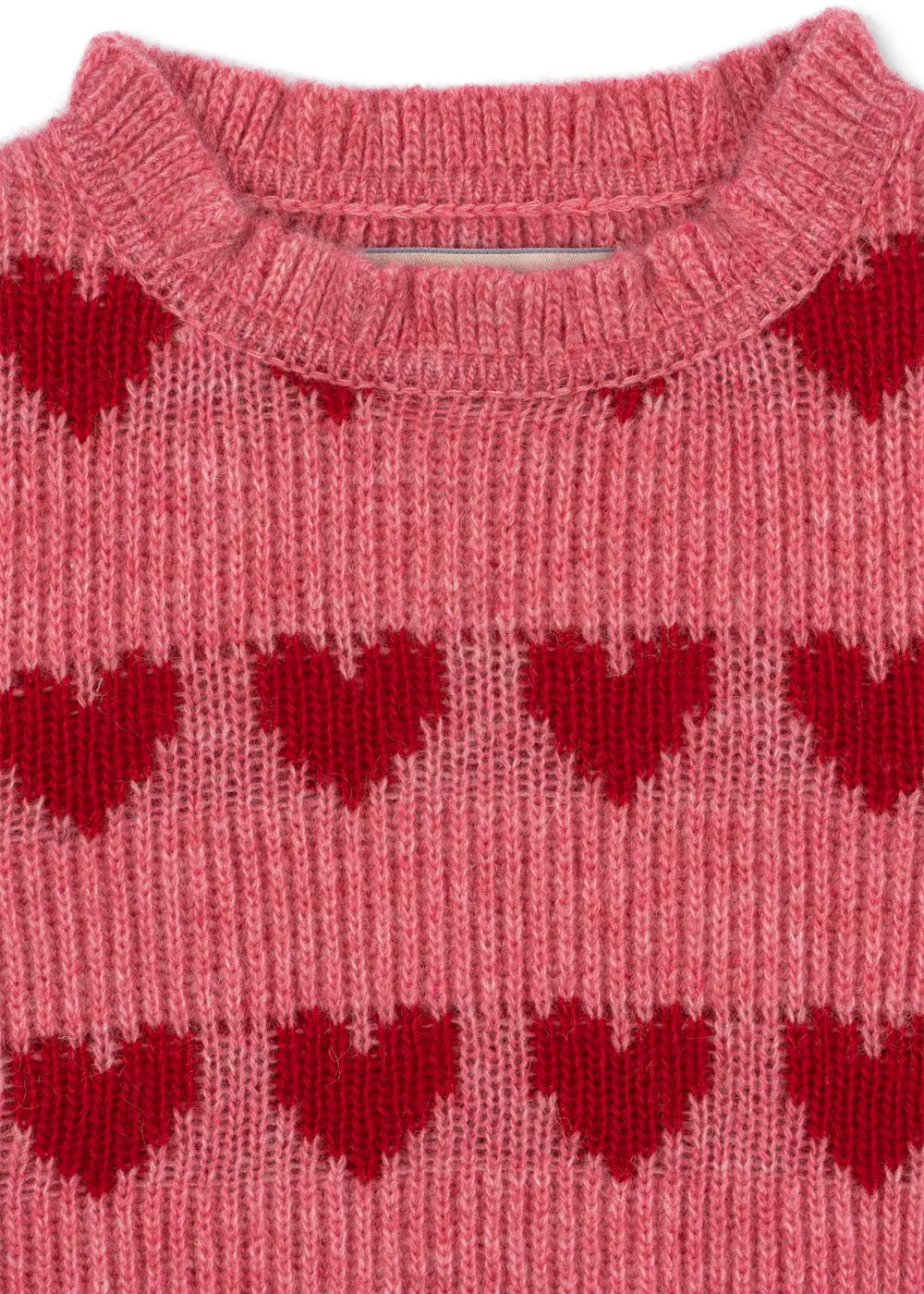 Konges Sløjd Laula sweater trui heart wolmix