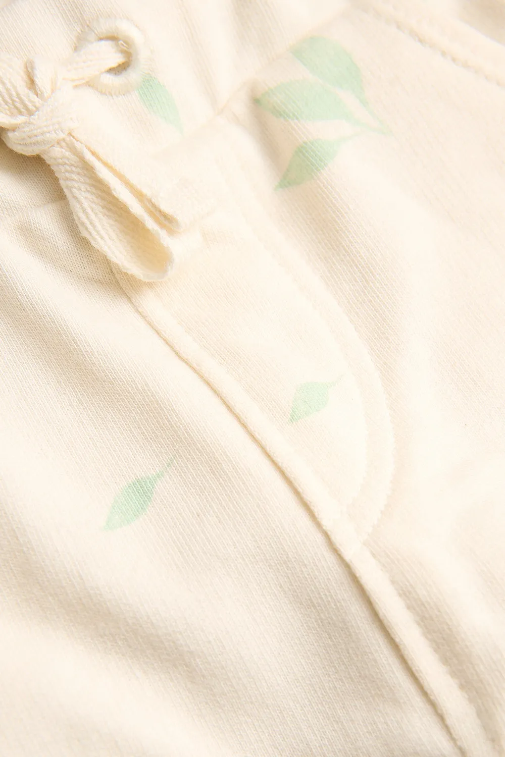 4PRESIDENT Miles Gardenia broek baby bladerprint